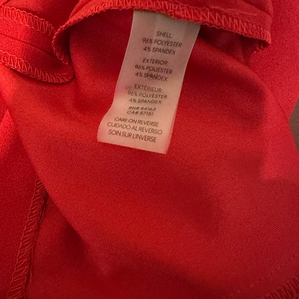 Calvin Klein
Women's Bow-Trim Boat-Neck Sheath Dress Size 6 NEW WITH TAGS RED - Picture 10 of 10